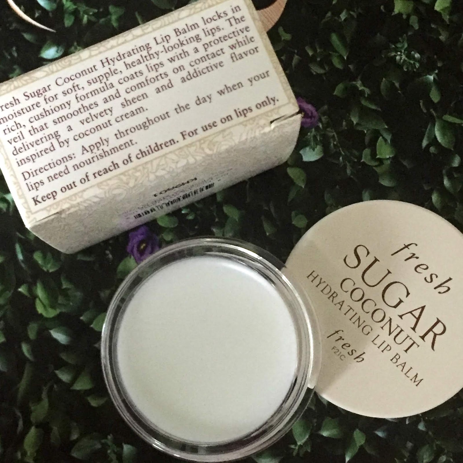 Fresh Sugar Hydrating Lip Balms in Coconut, Lemon, Peach & Chocolate