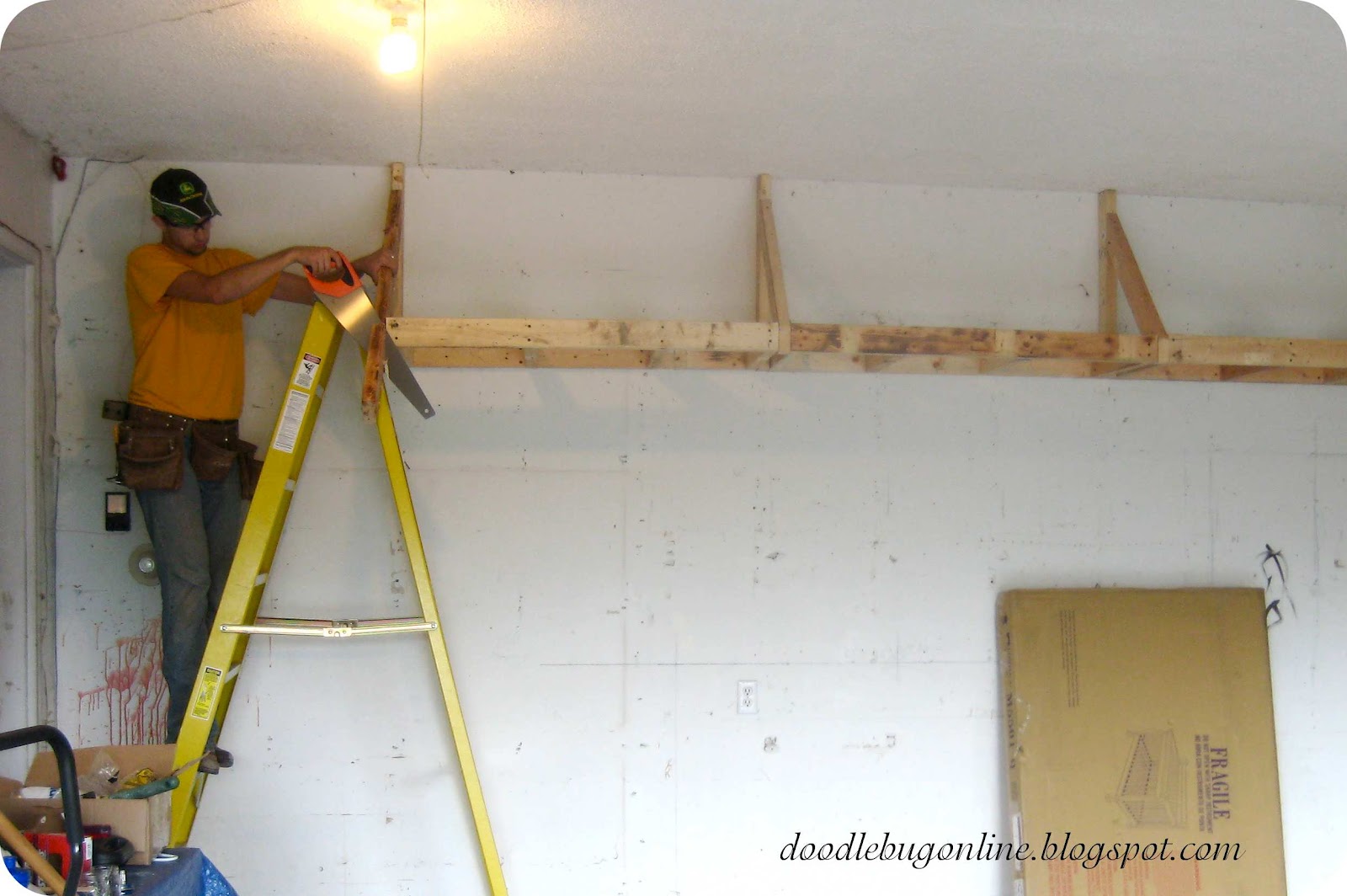 Higher Wall Shelves for occasional-use storage - The Garage Journal ...