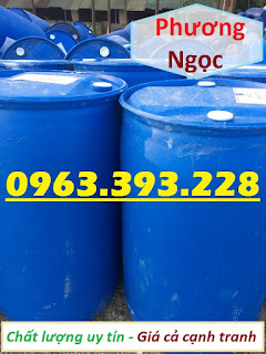 Thùng phuy nhựa nắp kín 220L đã qua sử dụng, thùng phuy nhựa 2 nắp nhỏ, thùng ph 34715091abbf49e110ae