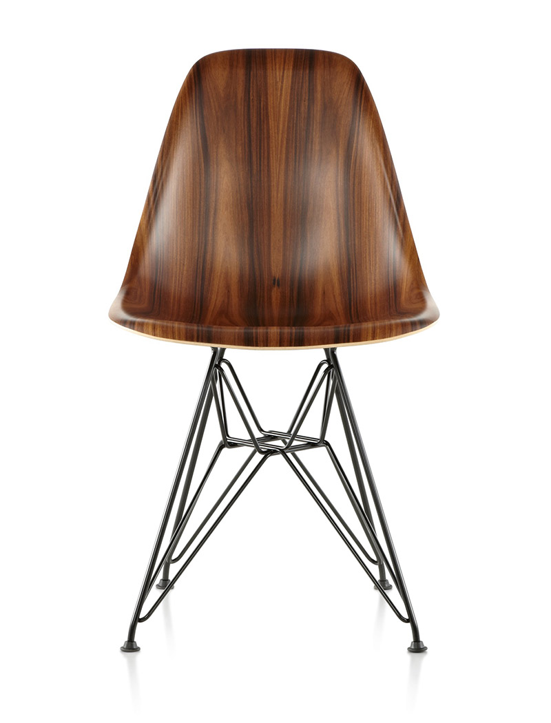 eames wood moulded chair