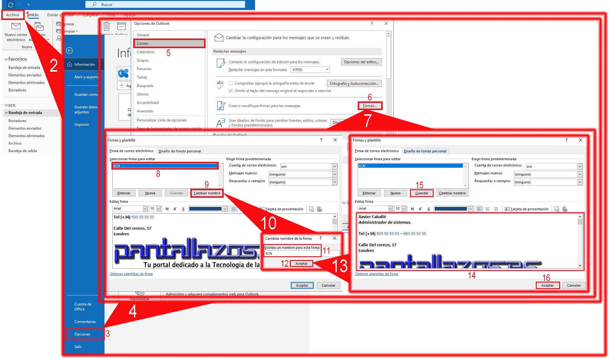 Crear Plantilla De Mail En Outlook Printable Templates Free