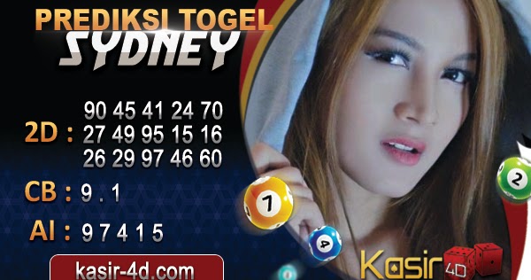 PREDIKSI TOGEL SYDNEY 24 AGUSTUS 2020 Prediksi Togel Akurat Kasir4D