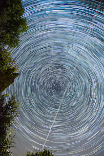 Astrofotografie Startrails Strichspuren