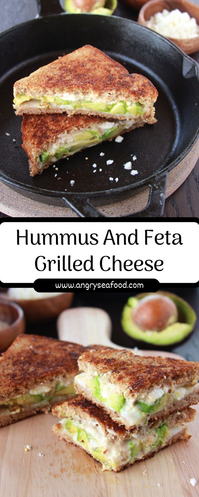 Hummus And Feta Grilled Cheese Hummus And Feta Grilled Cheese
