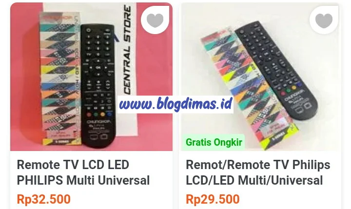 Kode Remot TV Philips Kode Remot TV Philips