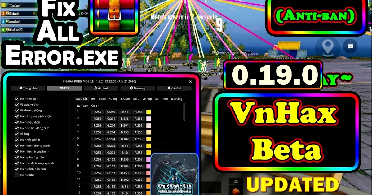 Vnhax 0 19 Update Vnhax Latest Version Vnhax Pubg Emulator English Update 0 19 0 Gameloop Pubg Mobile