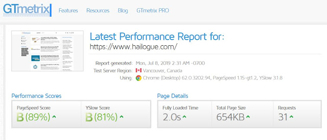 Kecepatan blog sangat berpengaruh terhadap visitor dan posisi peringkat dalam search engine. Blog yang memiliki loading lambat akan membuat pageviews berkurang bahkan sama dengan jumlah visitor. Kecepatan blog sangat berpengaruh terhadap visitor dan posisi peringkat dalam search engine. Blog yang memiliki loading lambat akan membuat pageviews berkurang bahkan sama dengan jumlah visitor.