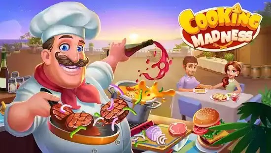 Cooking Madness إنها لعبة إدارة الوقت التي تسبب الإدمان بدرجة كبيرة هذا العام والتي ستجلب لك أفضل تجربة طهي رقمية