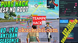 Pubg Mobile 0.19.0 TeamPK ESP, Hack Non, Root How To Hack, Without Ban İndir