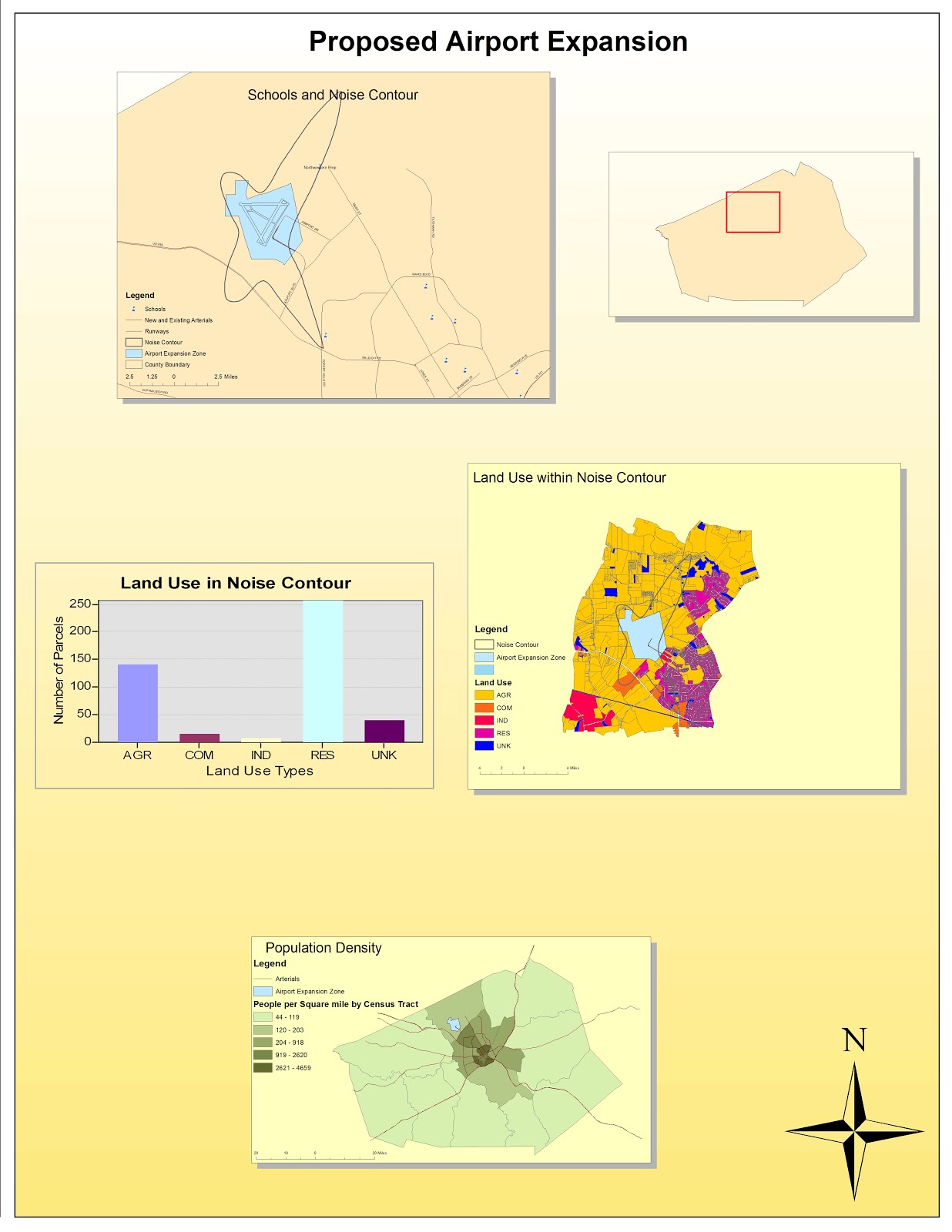 Geography 7 G.I.S.: ArcMap Tutorial Project