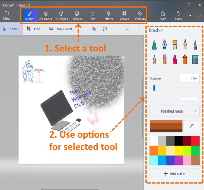 Windows10のアイコンを作成する方法