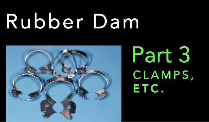 RUBBER DAM - PART 3: Clamps, forceps, punch and lubricant use - Richard Stevenson