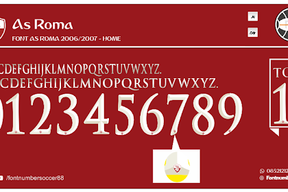 Font As Roma 2016/2017 | Home - Away - Third