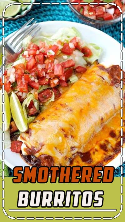 Filled with seasoned ground beef, rice and beans, then topped with a spicy sauce and lots of cheese, these burritos will leave you full and satisfied.