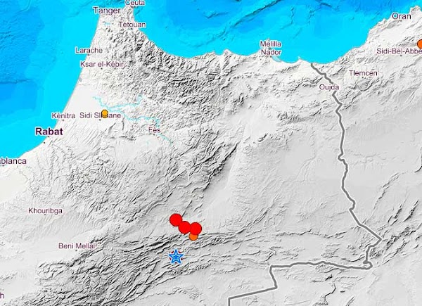 Terremotos en Midelt, Marruecos, noviembre 2019 Terremotos en Midelt, Marruecos, noviembre 2019