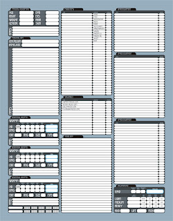 Zorcon's Word: Bygone: Dungeons & Dragons 3.5 Character Sheet v2.3