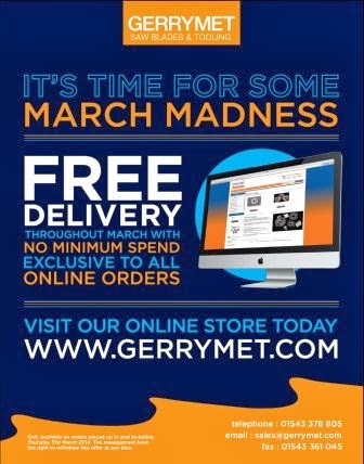 Click for free delivery on saw blades, bandsaw blades - a whole range of woodworking tools online from Gerrymet