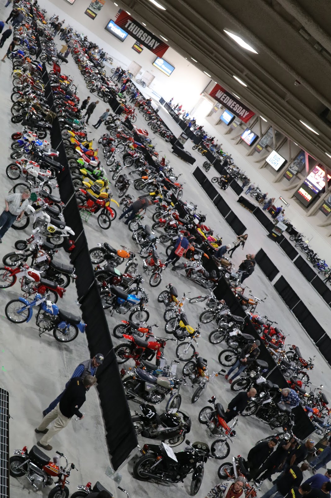 OldMotoDude Some of the motorcycles for sale at the 2020 Mecum Las