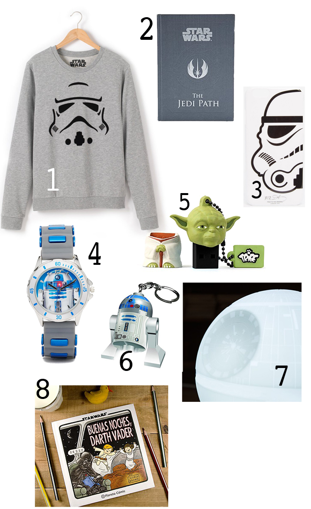 DE LUNARES Y NARANJAS: 8 regalos para los fans de Star Wars