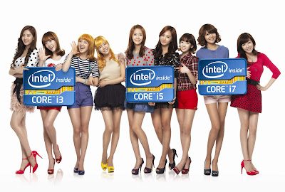 SNSD Wallpaper with processor Intel Core I7