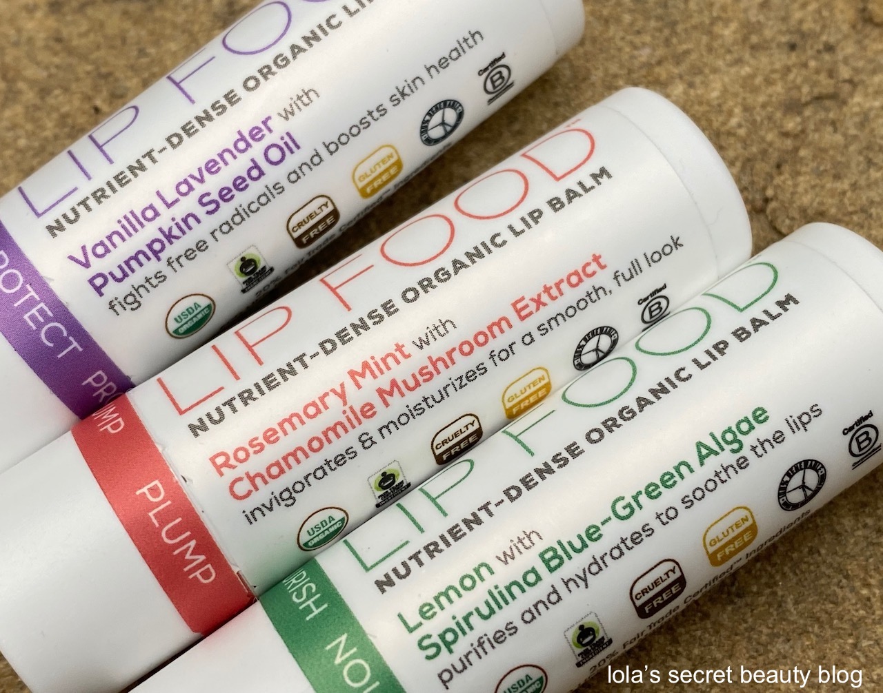 lola's secret beauty blog Eco Lips Lip Food NutrientDense Organic Lip