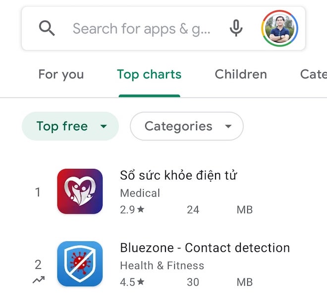 Đăng ký tiêm vắc-xin COVID-19: 'Sổ tay sức khỏe điện tử' lên top 1 Google Play, App Store