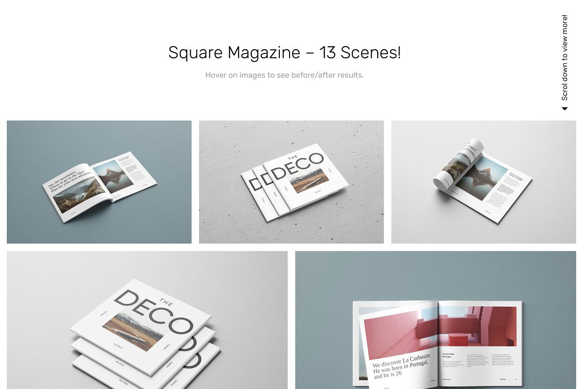 Magazine Mockups - 52 Scenes 5198551 5 Magazine Mockups 52 Scenes 5198551