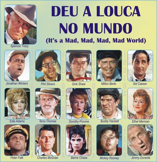 ÍDOLOS DA TELA DEU A LOUCA