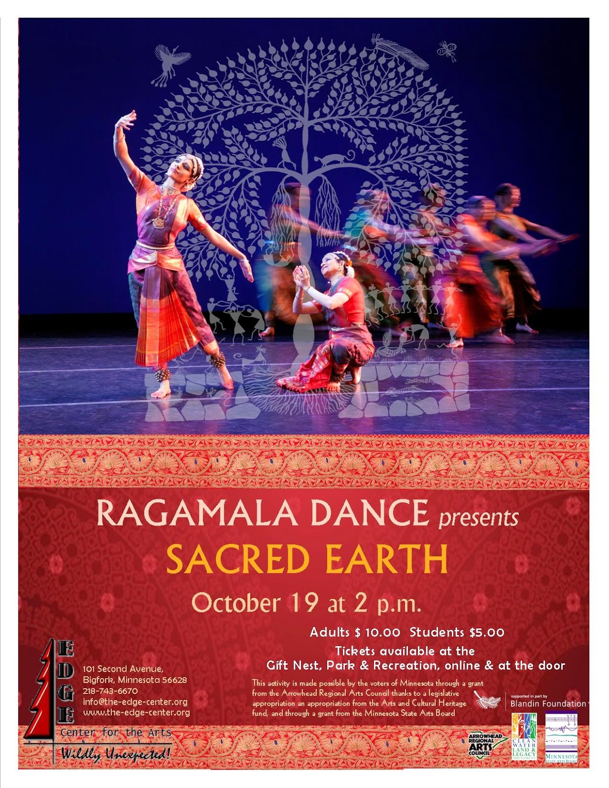 Edge Center for the Arts Culture of India Through Dance and Music at
