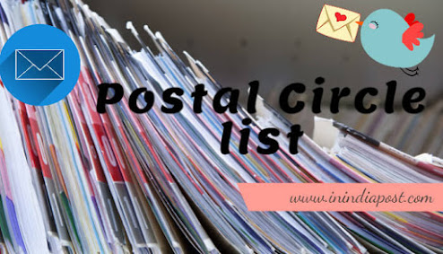 Postal Circle list of Indian Post Office  image