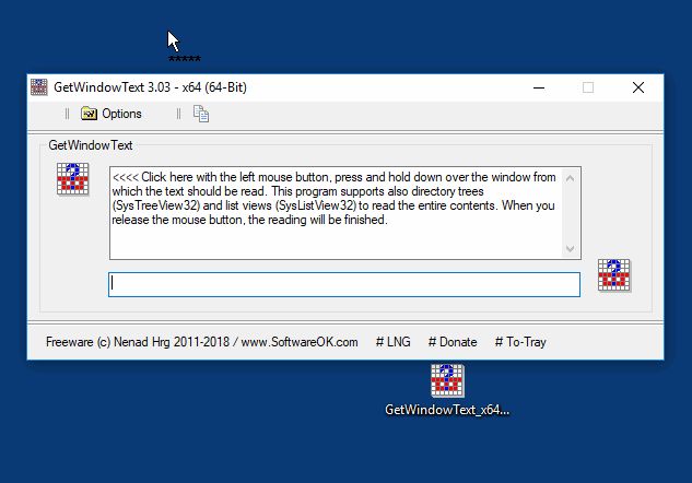 GetWindowText : pour lire et copier les messages d’erreur Windows