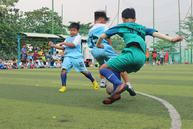 CÁC CẦU THỦ NHÍ TRANH TÀI TẠI GIẢI BÓNG ĐÁ TRANH CUP HOÀNG GIA LẦN VI - 2019 