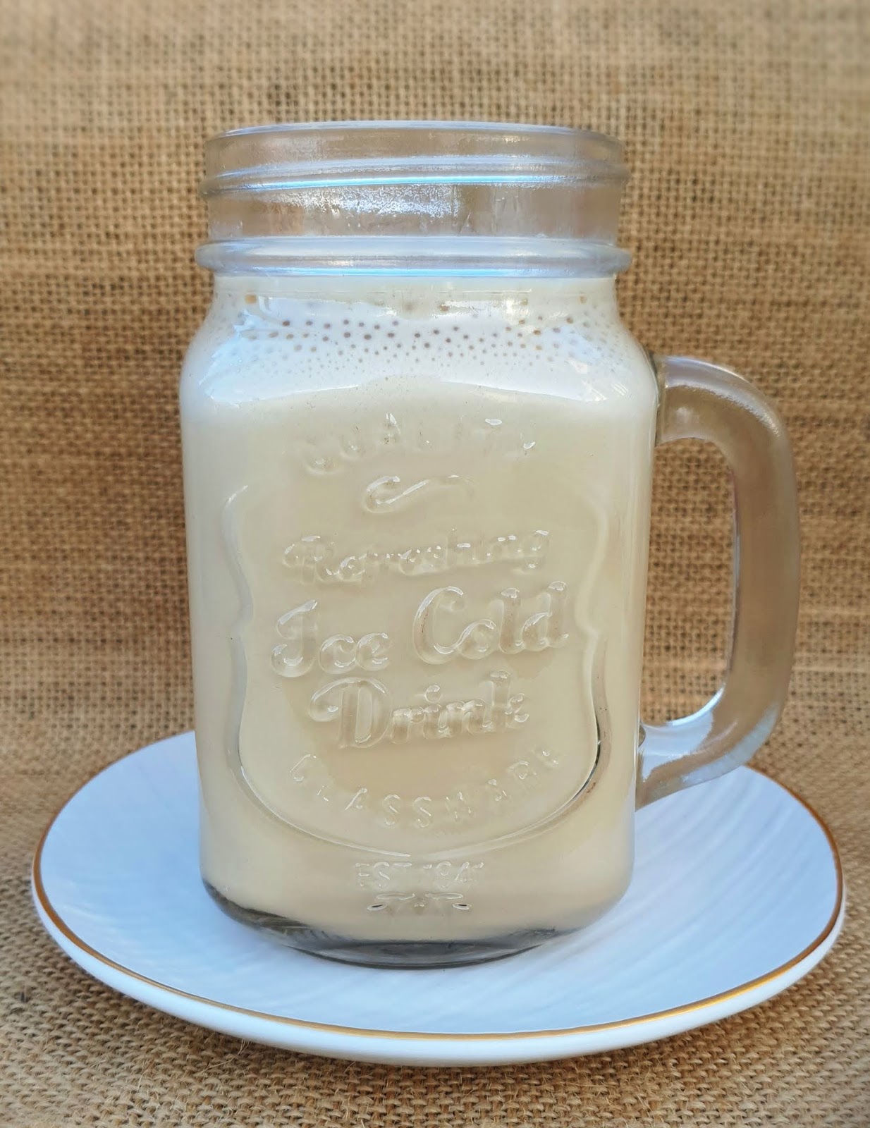 Homemade Double Shot Latte Iced Coffee