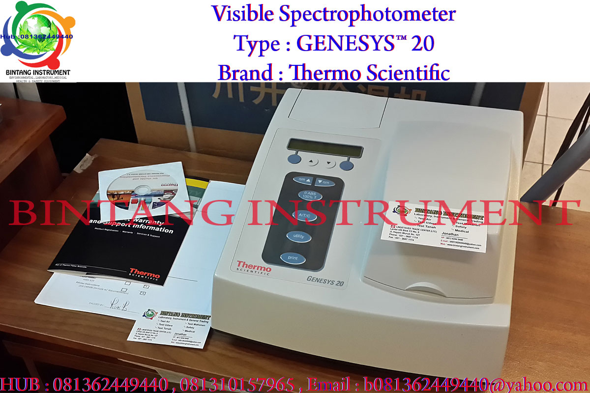 BINTANG INSTRUMENT 081362449440 Jual Spectrophotometers Genesys 30,40