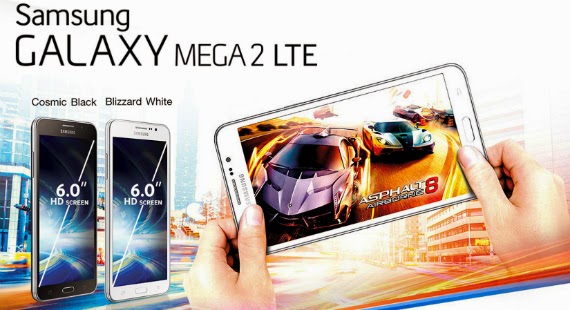 Samsung Galaxy Mega 2, επίσημα με 6 ιντσών οθόνη στα 400 δολ. [Ασία]