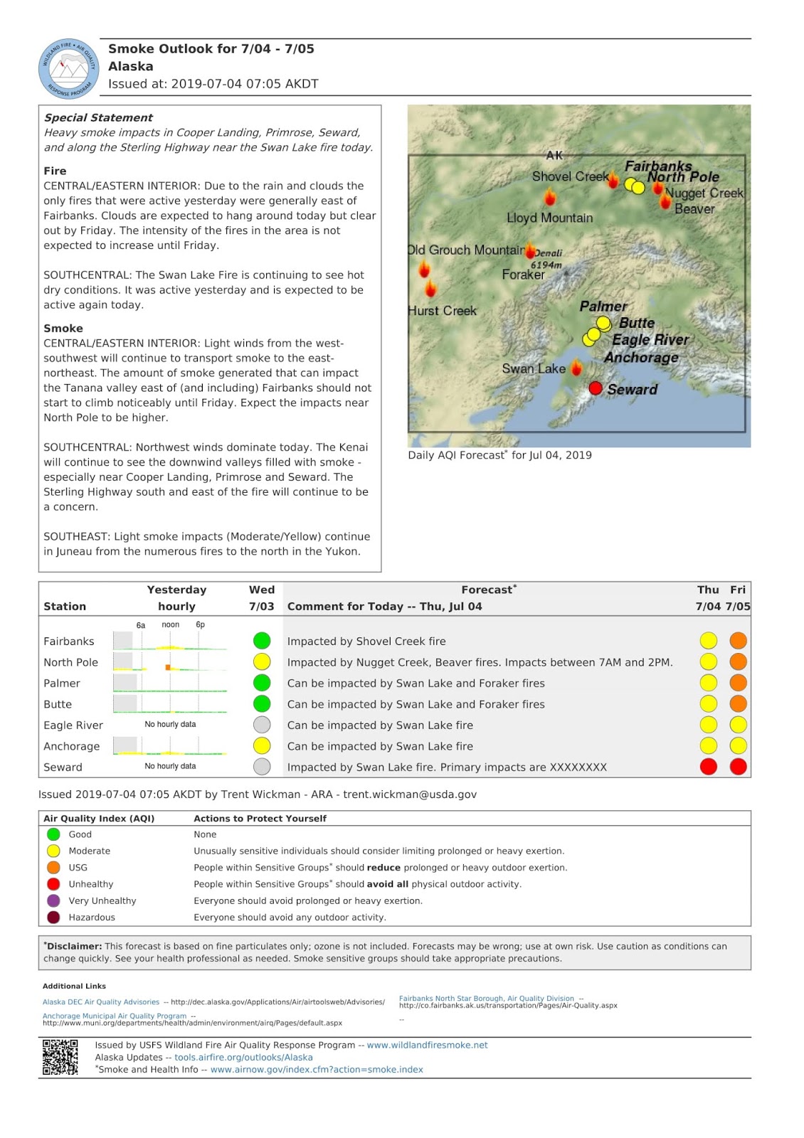 Kpb Joint Information Center 7 4 19 Swan Lake Fire Morning Update