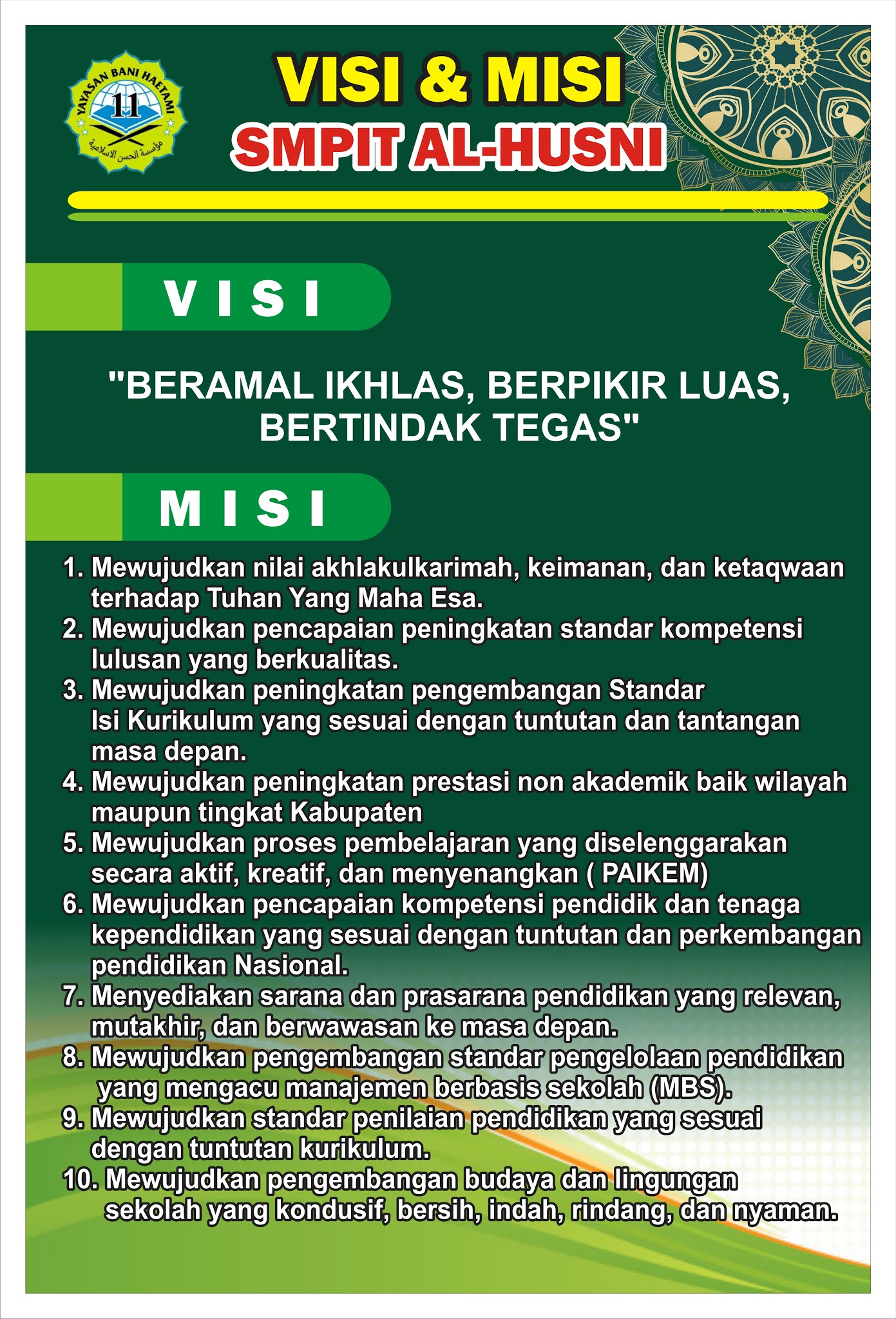 Download Contoh Visi Misi SMP IT Format CDR KARYAKU Download Contoh Visi Misi SMP IT Format CDR KARYAKU