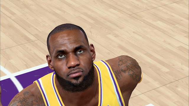 NBA 2K21 Lebron James Cyberface by VinDragon - Shuajota | Your Site for NBA 2K Mods