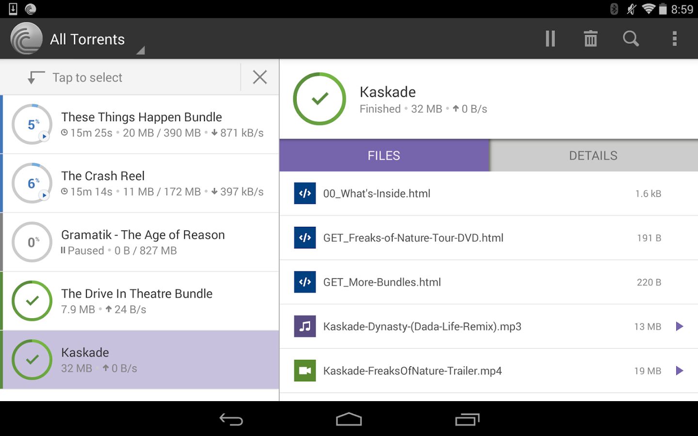 torrent android apk