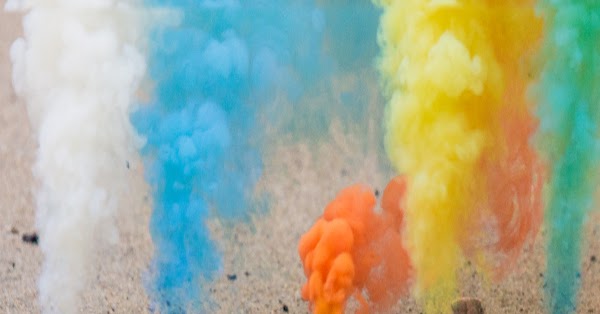 DIY How to Make Colored Smoke Bombs At Home 