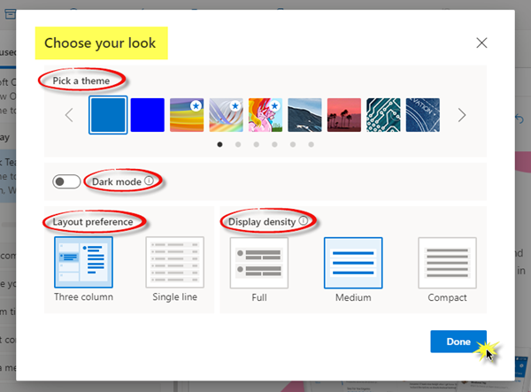 Paramètres Microsoft Outlook - Le Club Windows