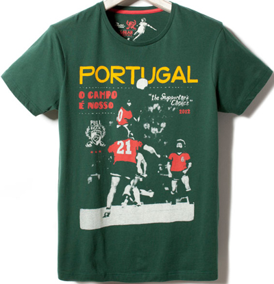 camiseta Pull and Bear Portugal Eurocopa 2012