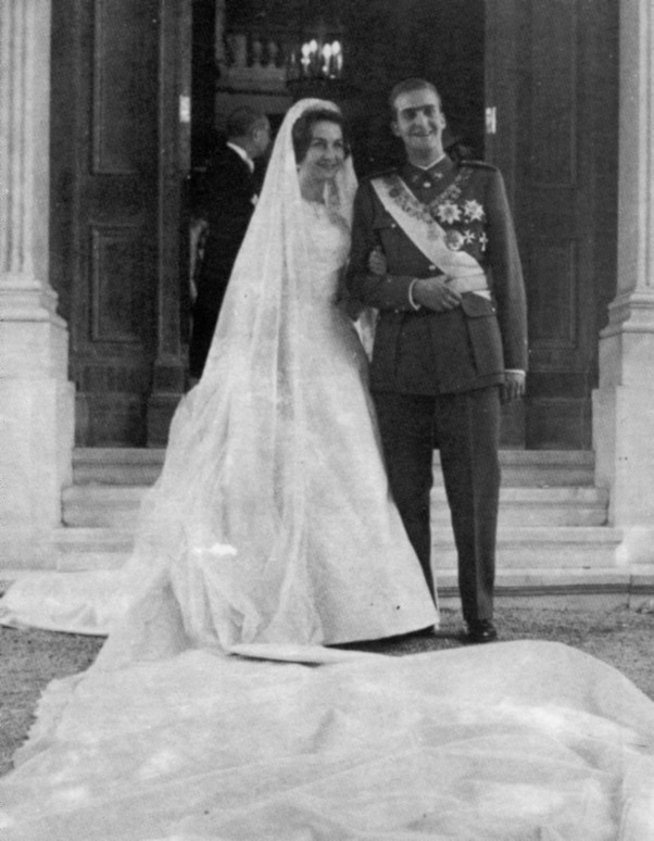 Wedding of Prince Juan Carlos of Spain and Princess Sophia of Greece ...