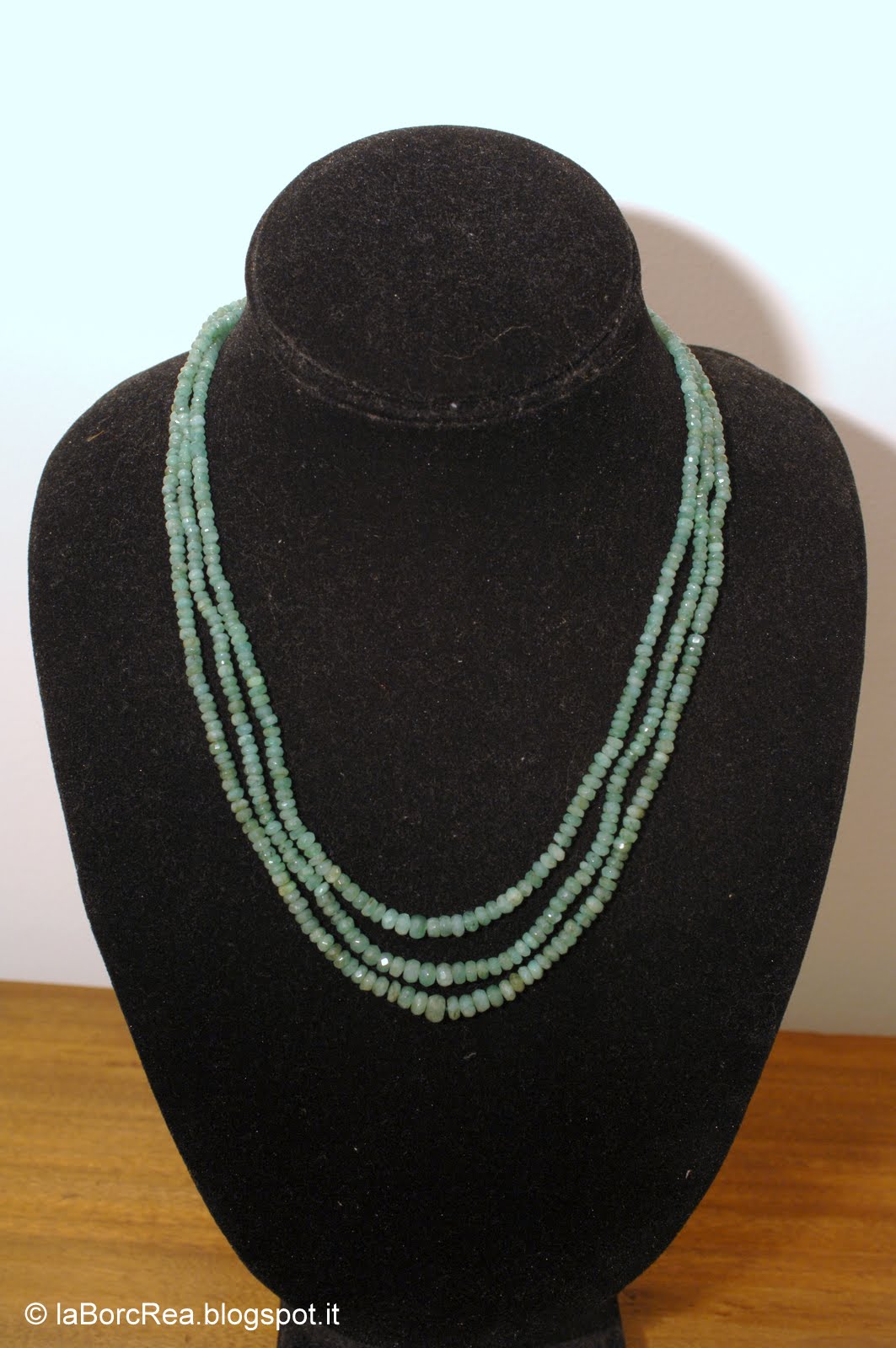 Collier à Trois Rangs En Améthyste Et Argent 925 - Made In Italy - Neuf Avec étiquettes - Longueur 45 Cm