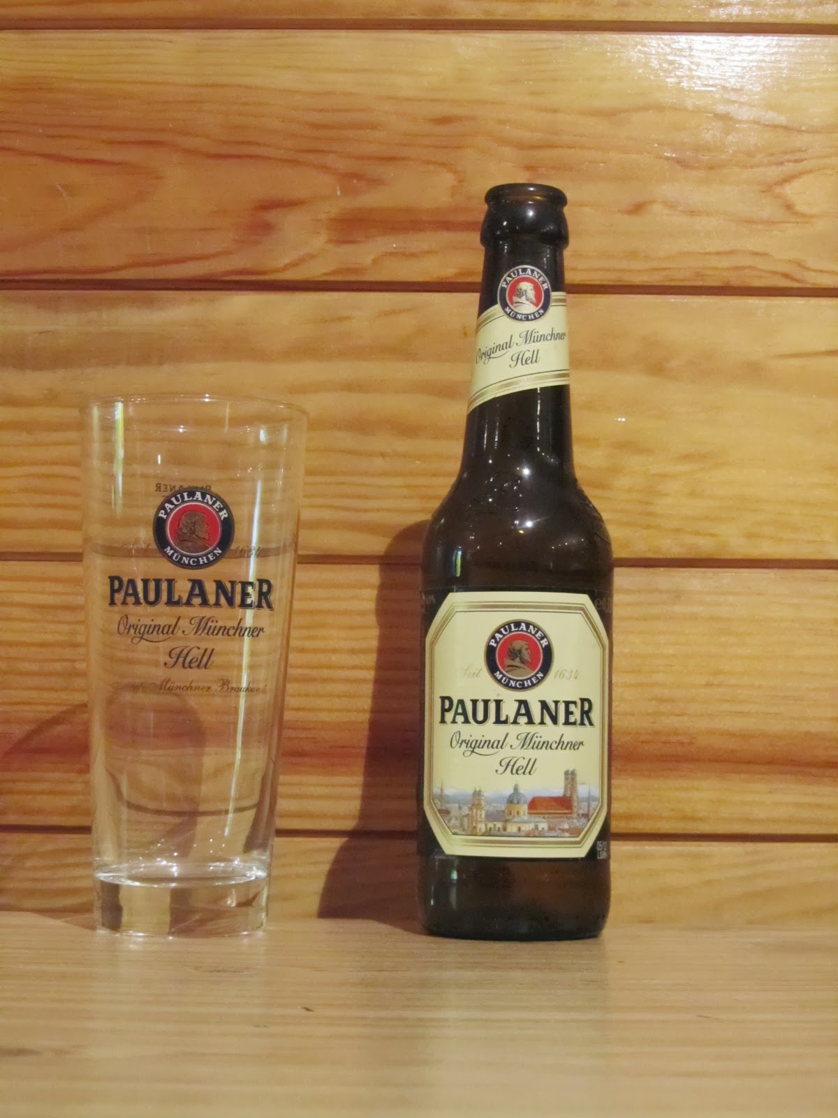 Nuestra Colección de Cervezas: Vaso Cerveza Paulaner Original München Hell
