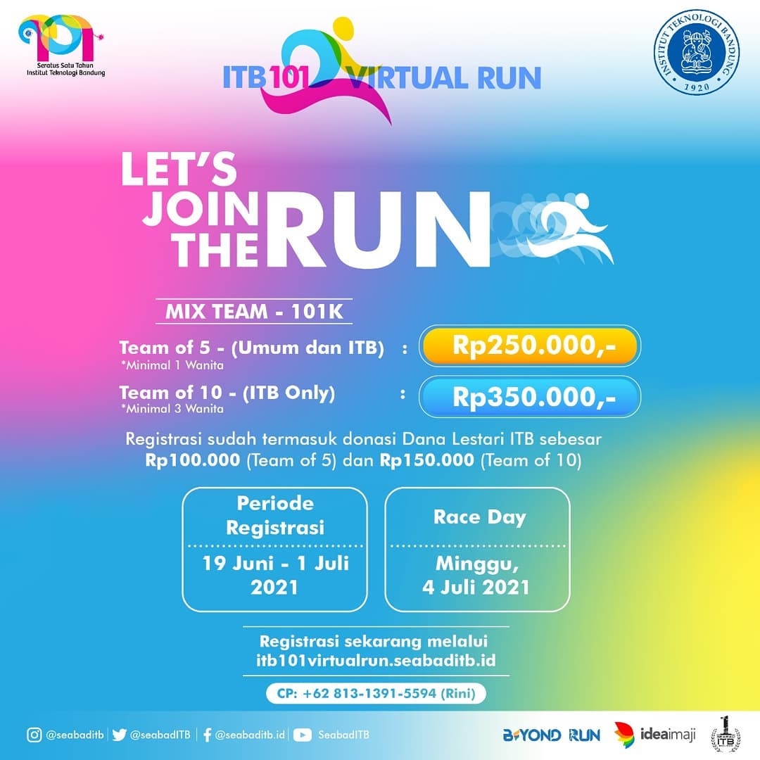 🔍 ITB 101 Virtual Run • 2021 ITB 101 Virtual Run • 2021