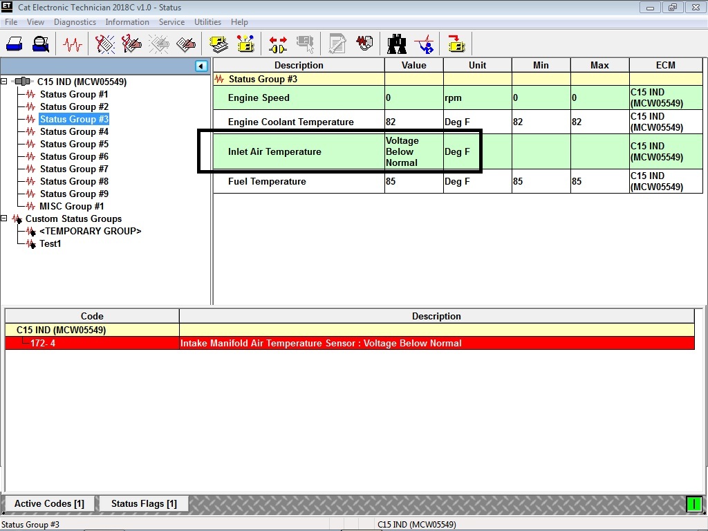 Intake Manifold Air Temperature Sensor Voltage Below Normal Blog