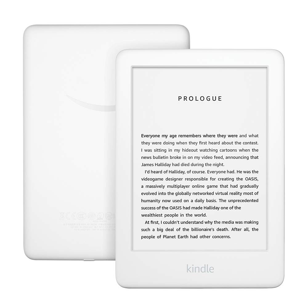 Allnew Kindle Black 2019 version, Now with a Builtin Front Light, Wi