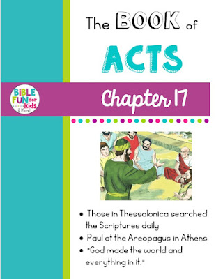 Acts Chapter 17 | Bible Fun For Kids