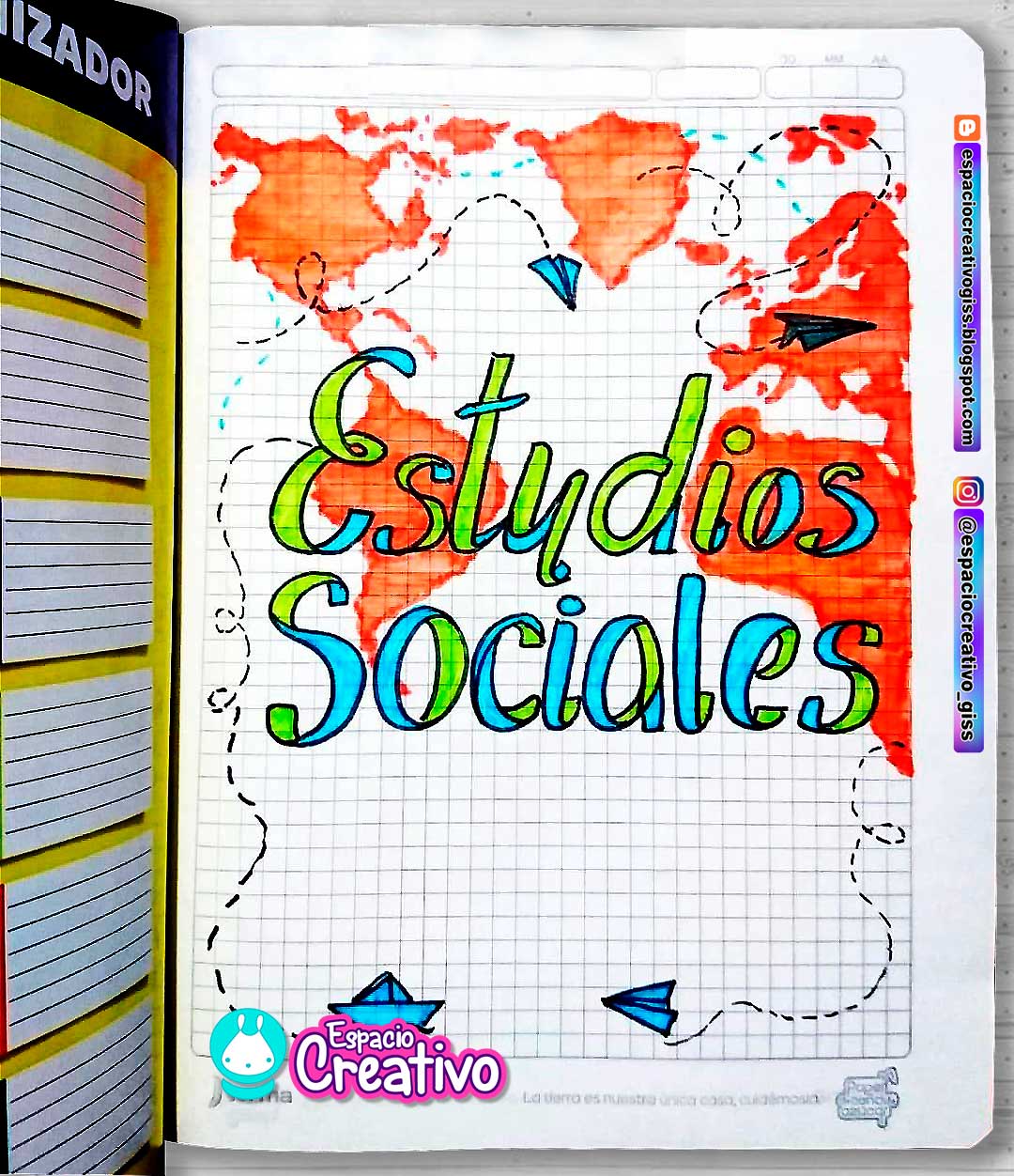 ♥Carátulas de Estudios Sociales ♥